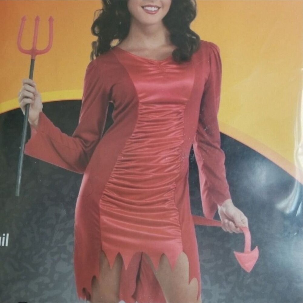 Rubie's Red Devil Costume - Size Large BNWOT